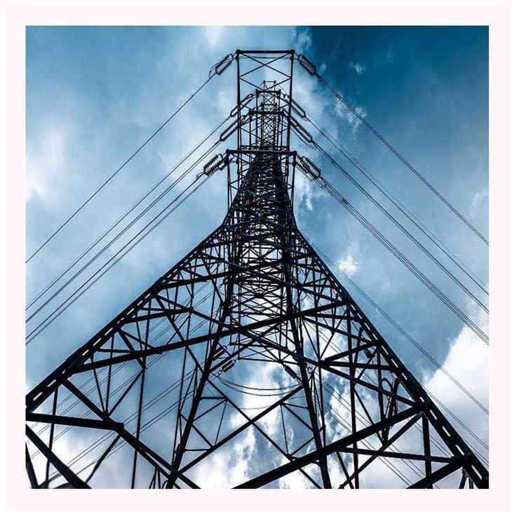 Power Line Tower